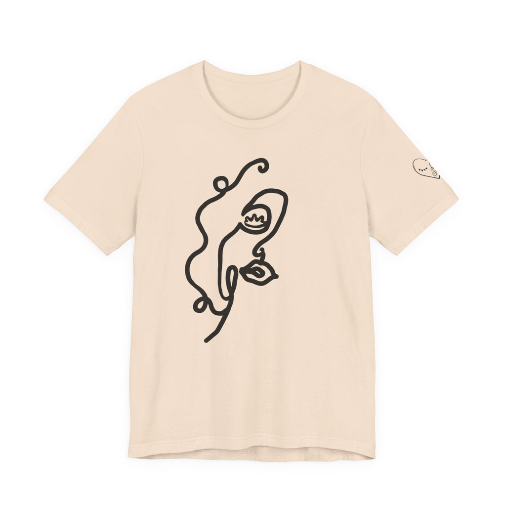 Fine Art : Lady Face T- Shirt