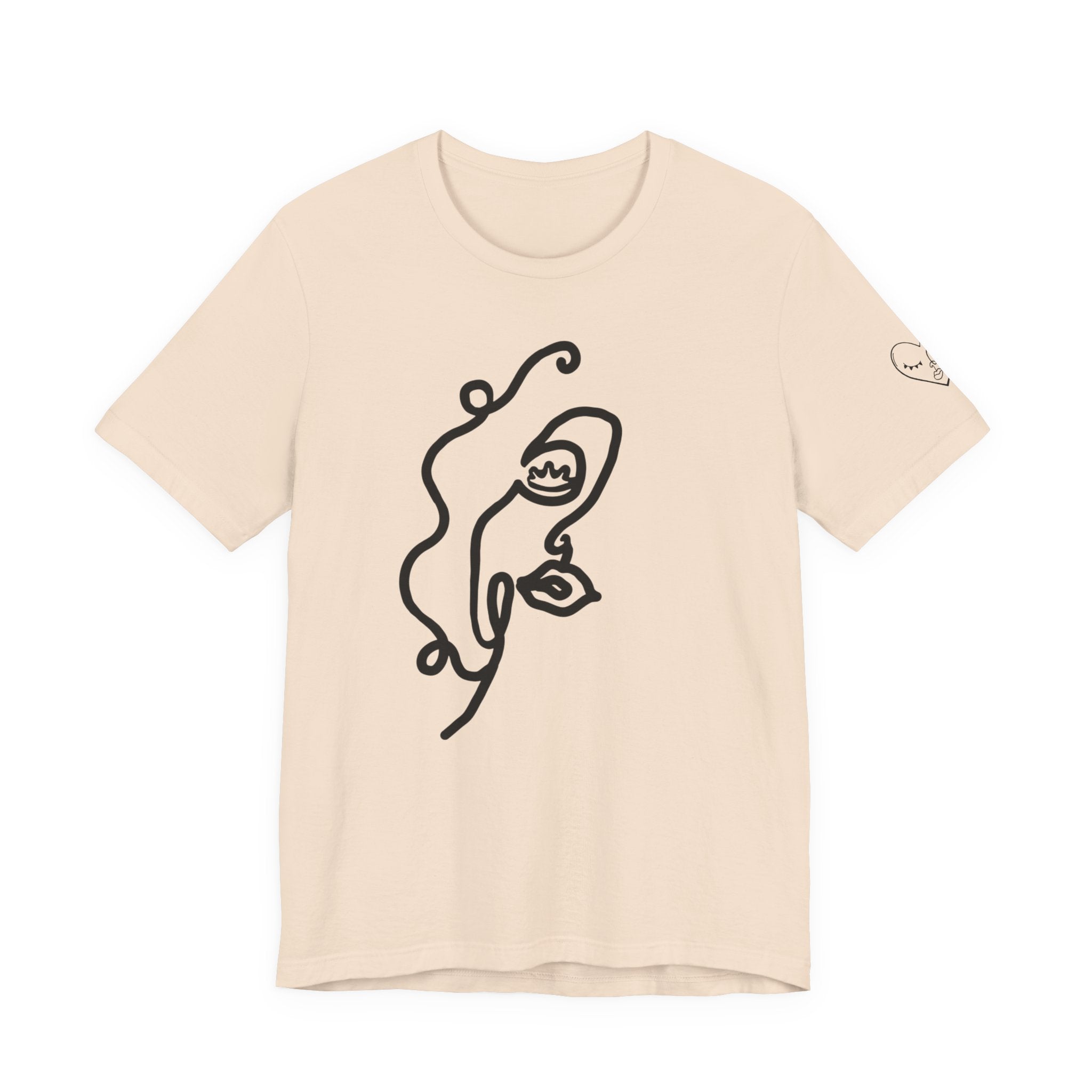 Fine Art : Lady Face T- Shirt