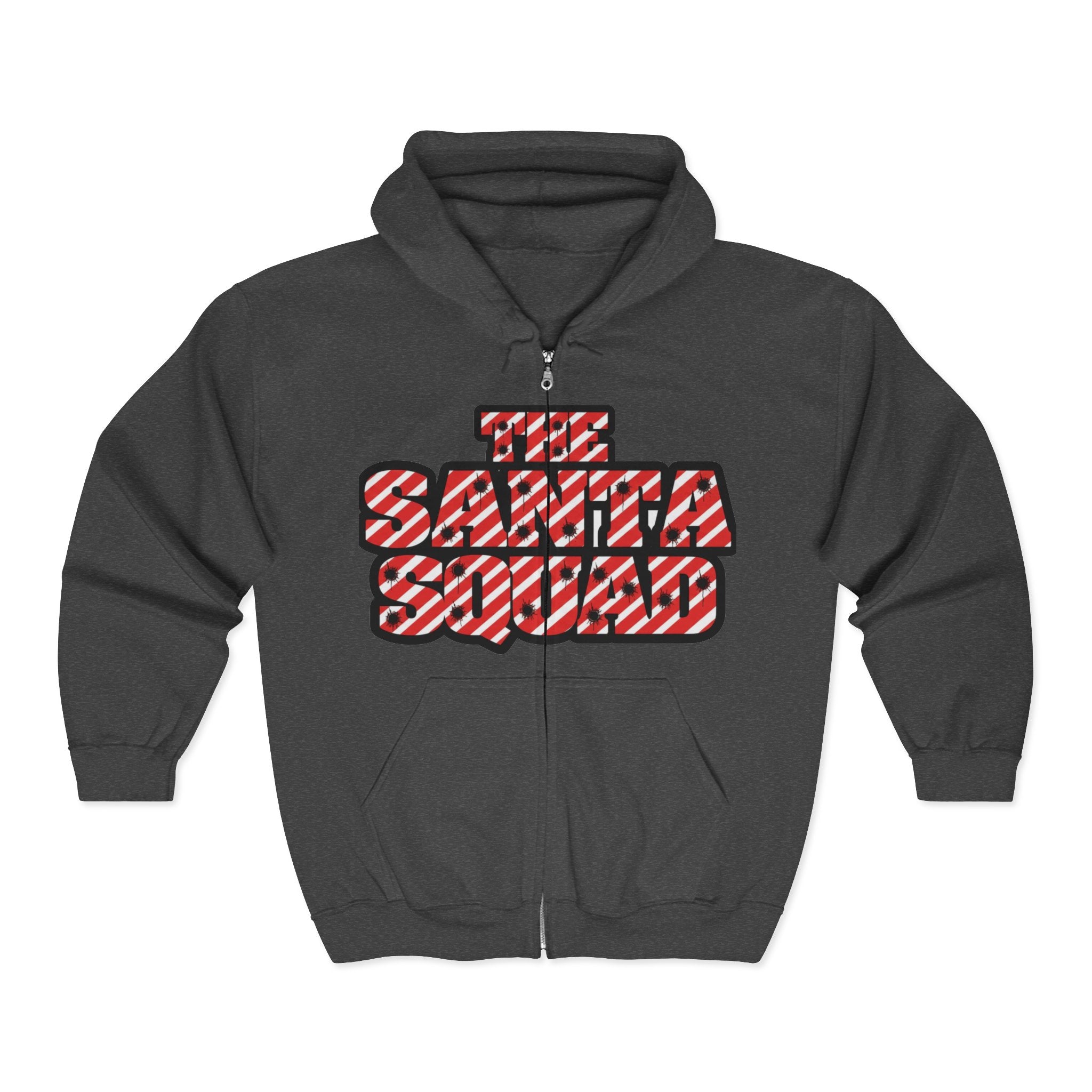 The Santa Squad Zip Hoodie