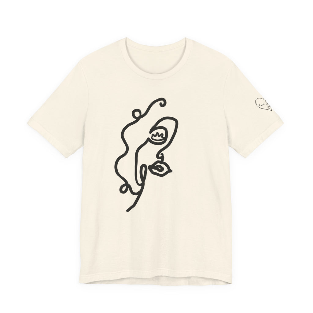 Fine Art : Lady Face T- Shirt