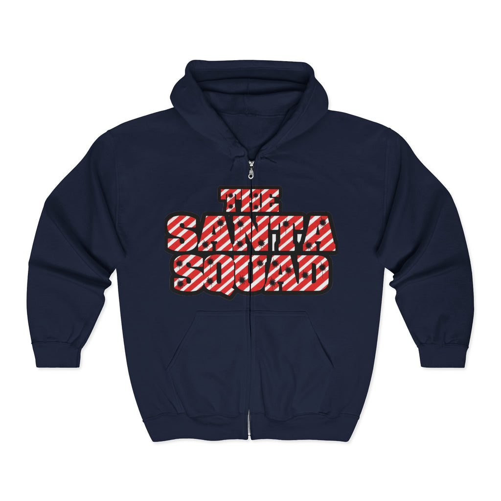 The Santa Squad Zip Hoodie