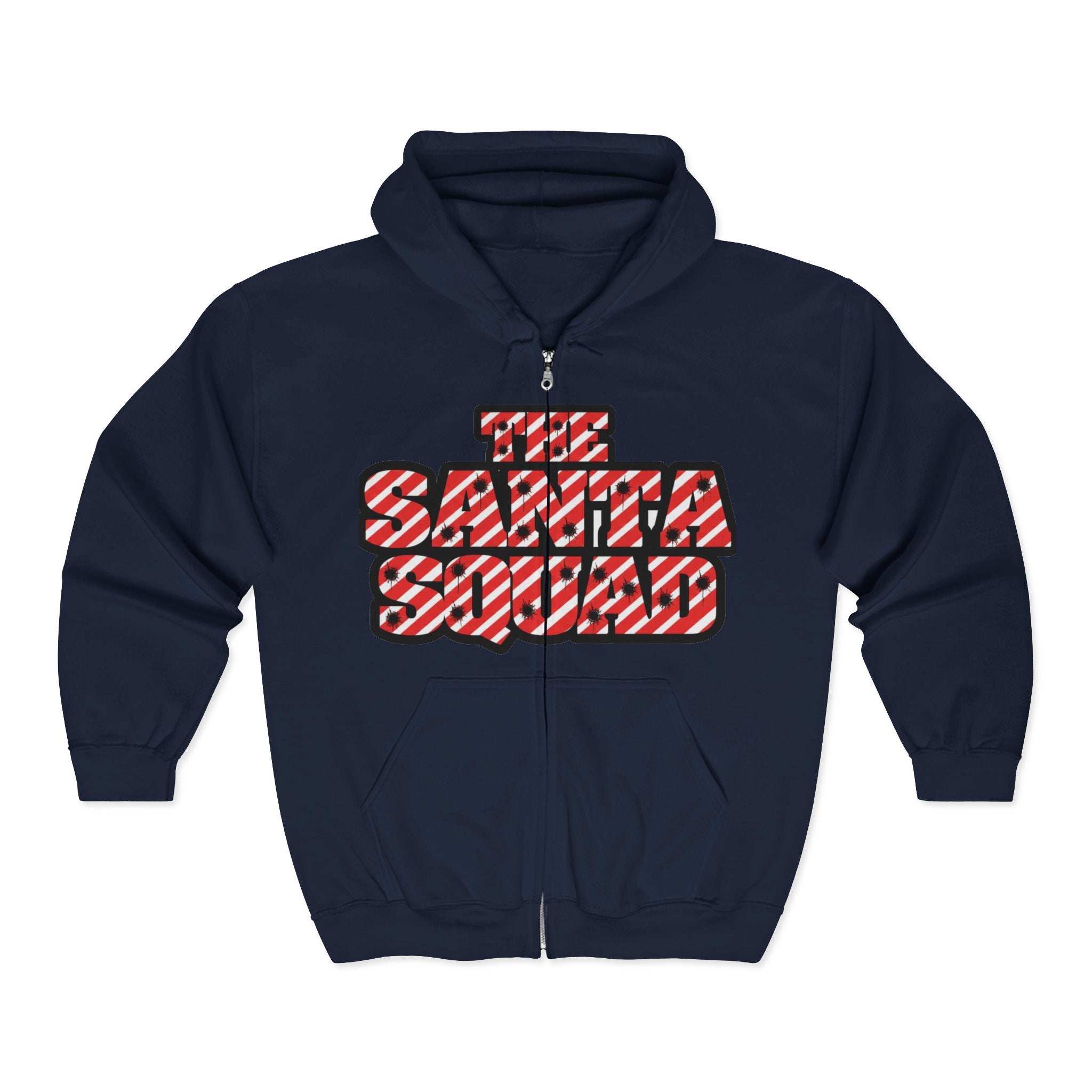 The Santa Squad Zip Hoodie