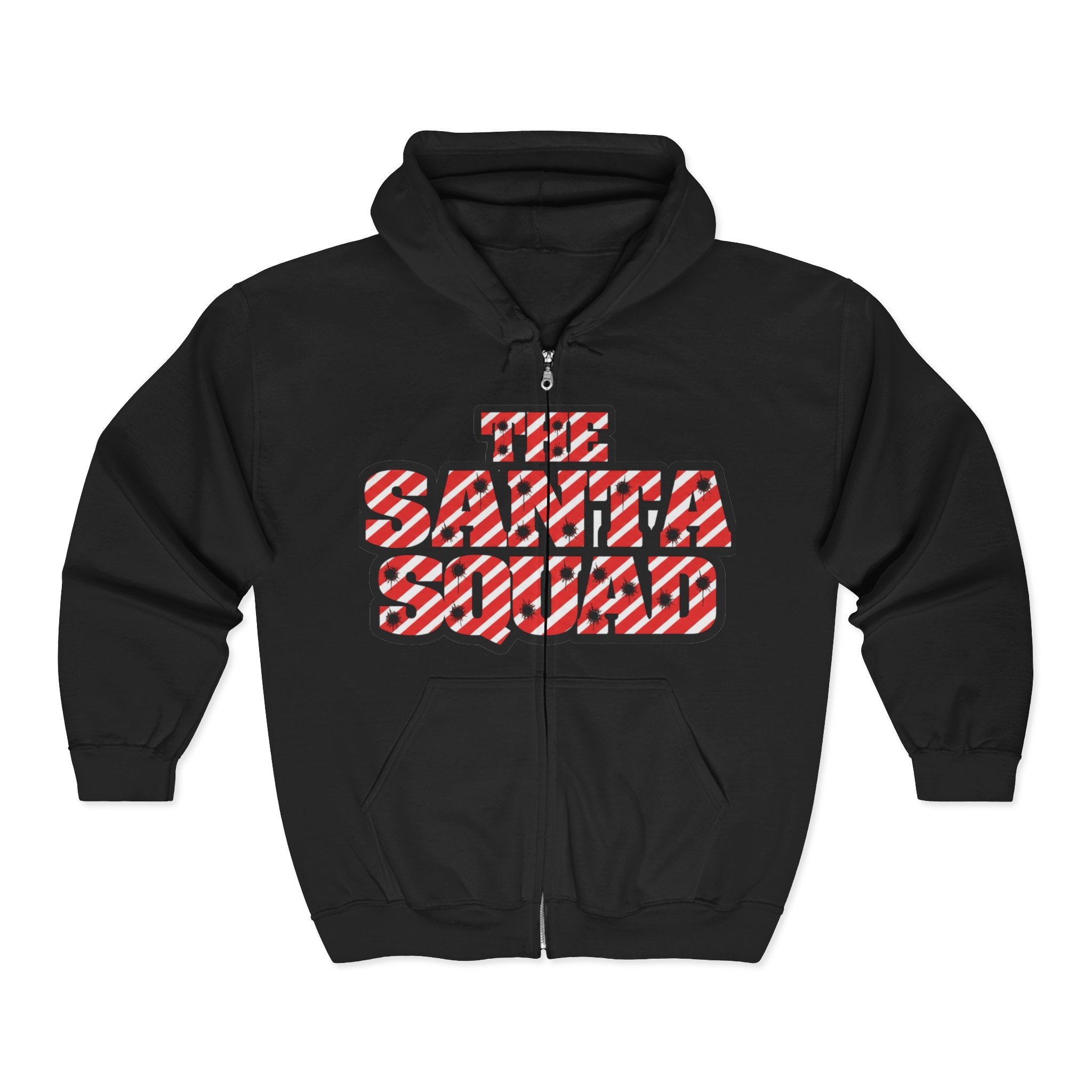 The Santa Squad Zip Hoodie