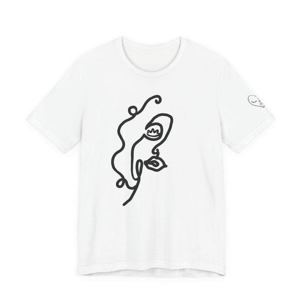 Fine Art : Lady Face T- Shirt